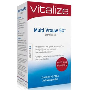 Vitalize Multi vrouw 50+  60 Tabletten