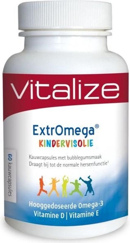 Vitalize Extromega Kindervisolie 60CP
