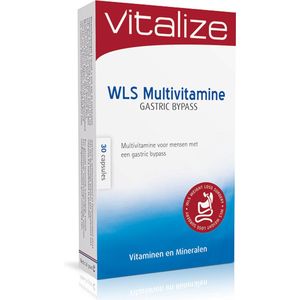 WLS Multivitamine Gastric Bypass 30 capsules proefverpakking - Voor iedereen met een gastric bypass - WLS formule ontwikkeld volgens de nieuwste wetenschappelijke inzichten - Vitalize