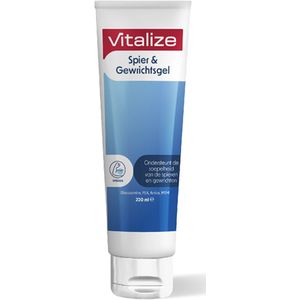 Vitalize Spier & Gewrichtsgel 200 ml | Ondersteunt de soepelheid van spieren en gewrichten - Met Glucosamine, PEA, Arnica en MSM