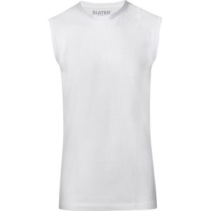 Slater 1500 - Mouwloos T-shirt wit M 100 katoen