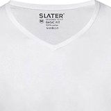 Slater - T-Shirt 7600 - Katoen - Ronde Hals - Subtiel Logo