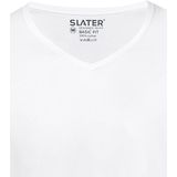 Slater - T-Shirt 7600 - Katoen - Ronde Hals - Subtiel Logo