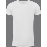 Slater - Stretch T-shirt - 2-pack - Wit - Katoen