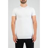 Slater - Stretch T-shirt - 2-pack - Wit - Katoen