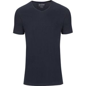 Slater - Regular Fit T-shirt - Donkerblauw - 2-Pack - Katoen