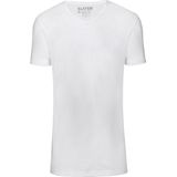 Slater - Regular Fit T-shirt - Wit - Katoen - 2 Stuks