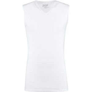 Slater - T-Shirt - Katoen - Ronde Hals - Mouwloos - Zwart