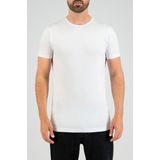 Slater - 2-pack T-shirt Basic Extra Lang - Navy - 100% Katoen