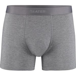 Slater Basic Bamboe boxershort grijs 2-pack