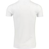 Slater - T-shirt - Effen Wit - 68% Tencel 28% Katoen 4% Elastaan