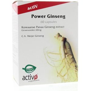 Activo Power ginseng 60 capsules