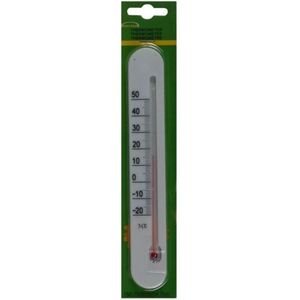 Benson Buitenthermometer - Kunststof - 20 cm - Wit