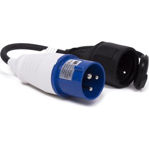 Benson CEE verloop contra - 0.20m - IP44 - 16A 230V 3500W