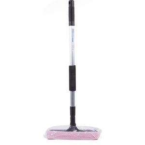Ramenwisser met telescoopsteel - 90 cm - grijs - raamwasser - raamtrekker - Raamwissers