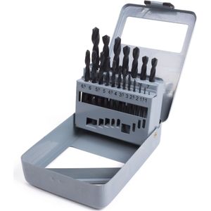 Benson Metaalborenset - HSS - 19 delig - Stalen cassette - 1-10 mm