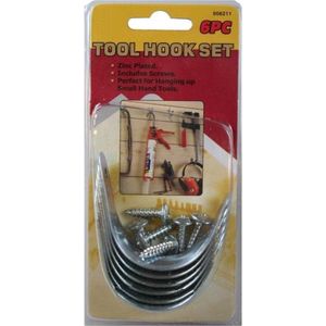 Ophanghaken Set 6 Delig
