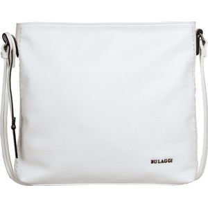 Bulaggi Crossover tas Gerbera voor Dames / Crossbody - wit - vegan leather / Witte handtas met verstelbare schouderriem