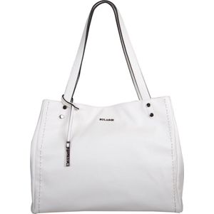 Bulaggi Shopper Gerbera voor Dames / Schoudertas - Wit - vegan leather / Witte handtas met verstelbare schouderband