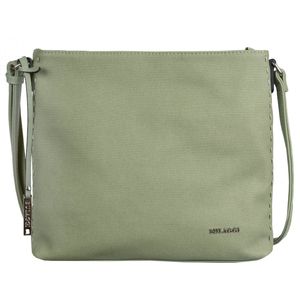 Bulaggi Crossover tas Gerbera voor Dames / Crossbody - Khaki groen - vegan leather / Groene handtas met verstelbare schouderriem