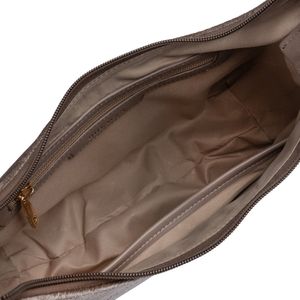 Charlotte hobo schoudertas (taupe)