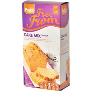 Peak's Cakemix vanille glutenvrij 450 gram