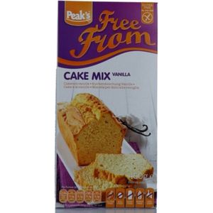 Peak's Cakemix vanille glutenvrij 450 gram