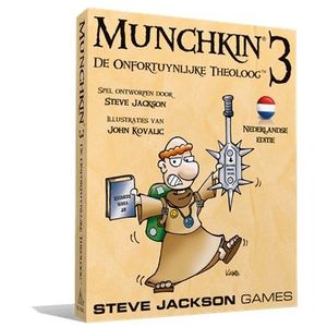 Munchkin 3 De Onfortuynlijke Theoloog - Uitbreiding - Kaartspel