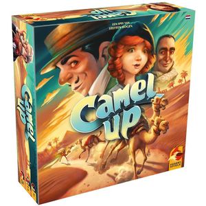 Camel Up NL - Knotsgekke Kamelenrace - Bordspel - Uitklapbare Palmboom - Voor de Hele Familie