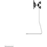 Neomounts monitorarm voor 1 monitor zwart (staand)