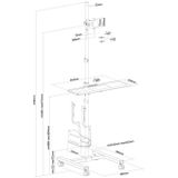 Neomounts by Newstar FPMA-MOBILE1700 - Zwart