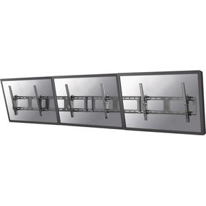 Neomounts NS-WMB300BLACK Menuboard dreifach Display Wandhalterung