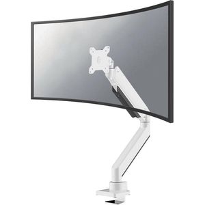 Neomounts Monitor-Halterung weiß für 1 Monitor, Tischklemme