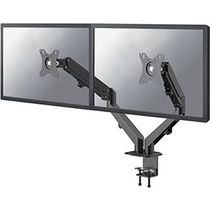 Neomounts Monitor-Halterung DS70-700BL2 schwarz für 2 Monitore, Tischklemme
