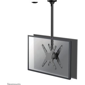 Neomounts Fpma-c340dblack - Dual Tv/monitor Plafondsteun Voor 32-75" Schermen - Zwart