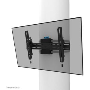 Neomounts WL35S-910BL16 TV pilaarsteun - kantelbaar - 40-75"" - max. 50 kg - montage op Ø25-100 cm pilaar - vergrendelbaar (incl. veiligheidsschroef) - zwart