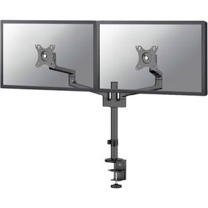Neomounts DS60-425BL2 Monitor-tafelbeugel 2-voudig 43,2 cm (17) - 68,6 cm (27) Zwart Kantelbaar, Roteerbaar, Zwenkbaar, In hoogte verstelbaar
