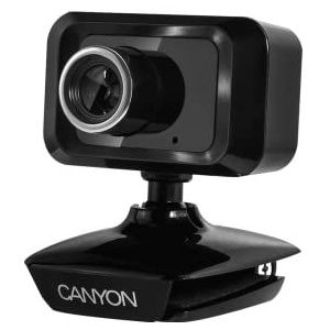 Canyon - CNE-CWC1 - Webcam - Zwart - 1,3 Megapixel - USB 2.0