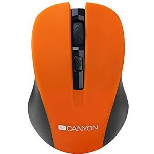 Canyon - CNE-CMSW1O - Muis - Oranje - Draadloos - Optisch - 1200 DPI