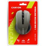 Canyon - CNE-CMSW1G - Muis - Grijs - Draadloos - 1200 DPI