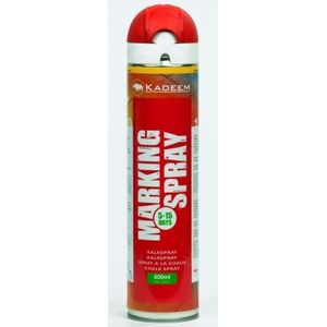Kadeem Krijtspray tijdelijke markeren Kleur Rood