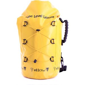 YellowV 15 liter drybag geel (groot genoeg voor natte wetsuit!) - Ook leuk als Cadeau - waterdicht je spullen meenemen op je sup of boot