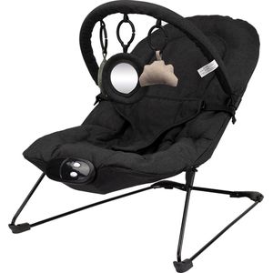 Novi Baby® Musical Cloud Wipstoel - Schommelstoel - Bouncer - Zwart