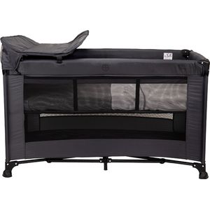 Novi Baby® Kiki Luxe - reiswieg vanaf de geboorte tot 15 kg, inclusief draagtas, inclusief aankleedkussen, inclusief bodemverhoger, campingbedje, opvouwbaar, babybedje