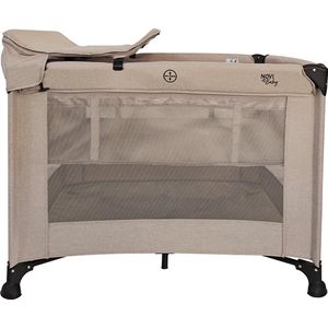Campingbed/Box Novi Baby® Nolan Luxe Air+ Sand Melange