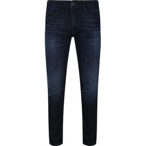 Cast Iron Slim Fit Jeans Riser Dark Blue Tone