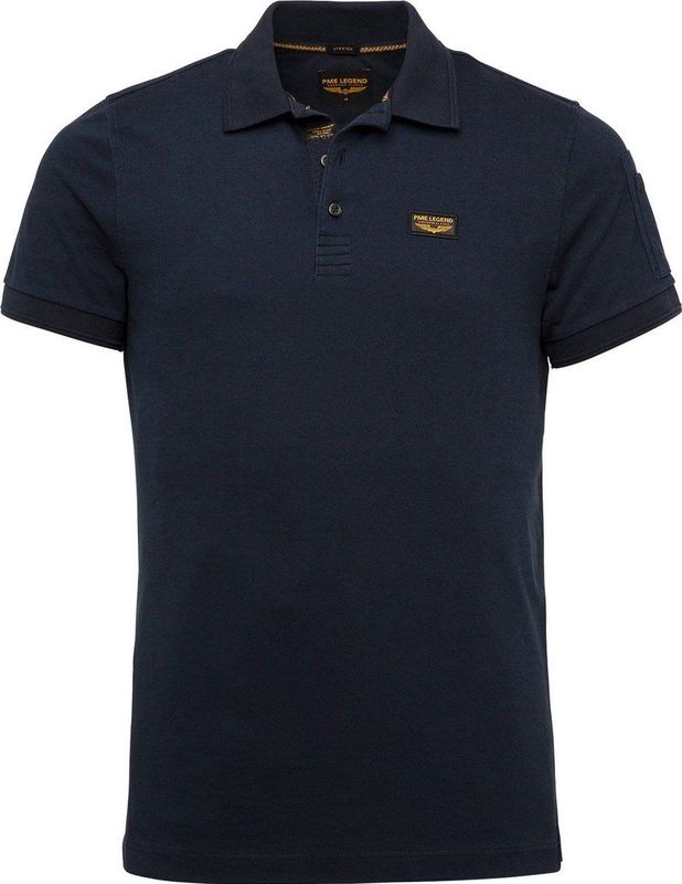 PME Legend Trackway Polo Polo's T-shirts Heren - Polo shirt - Donkerblauw