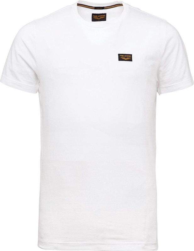 PME Legend T-shirt Merklogo - Wit