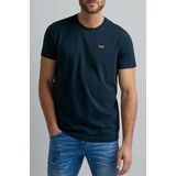PME Legend T Shirt Logo Donker Blauw Heren Modern fit