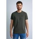 PME Legend - American Classic T-shirt - Effen Groen - Katoen